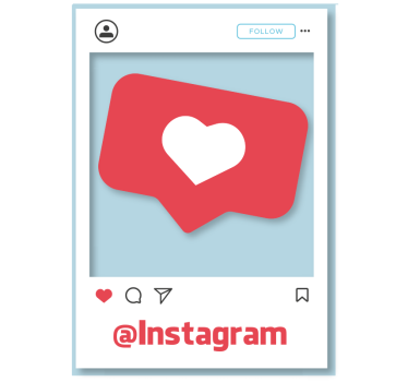 Poster con frasi per utenti di instagram - TenStickers
