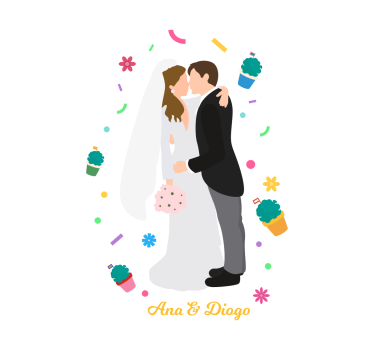 Poster festività ed eventi matrimoni di santo antónio - TenStickers