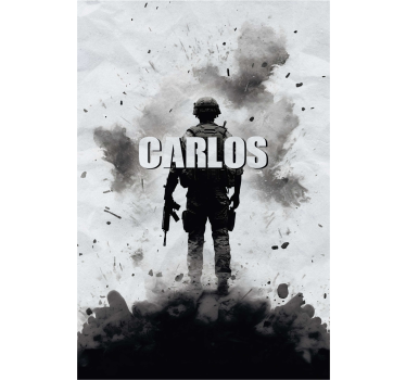 Poster cameretta ragazzi soldato di guerra - TenStickers