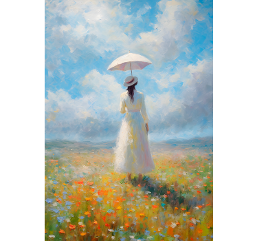 Poster artistico impressionismo printemps - TenStickers