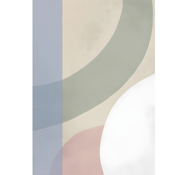 Poster astratti palette dei colori - TenStickers