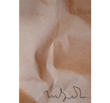 Poster astratti vecchia firma cartacea - TenStickers