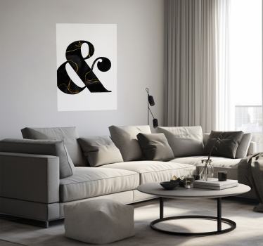 Poster da soggiorno & simbolo - TenStickers