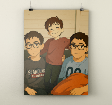 Poster da parete personalizzati carica la tua immagine ghibli - TenStickers