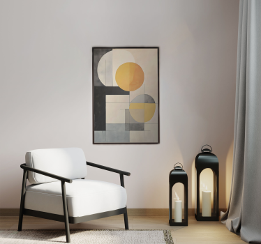 Poster astratti forme geometriche - TenStickers