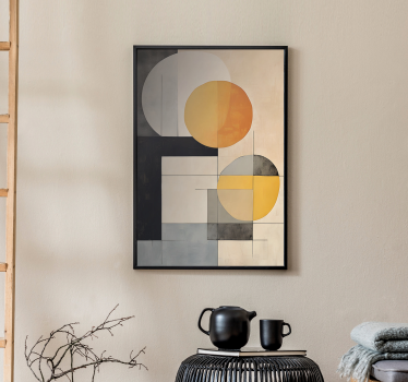 Poster astratti forme geometriche - TenStickers