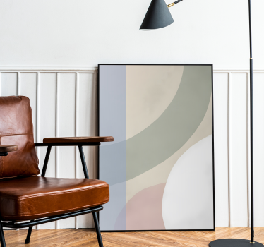 Poster astratti palette dei colori - TenStickers