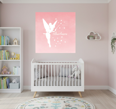 Poster cameretta fata personalizzata - TenStickers