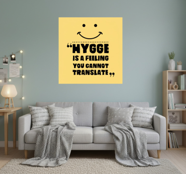 Poster cameretta ragazzi il benessere è sentirlo - TenStickers