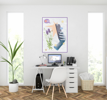 Poster con il selfie e like - TenStickers