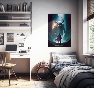 Poster con personaggi fantasy - TenStickers