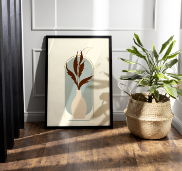 Poster con pianta stile minimal - TenStickers