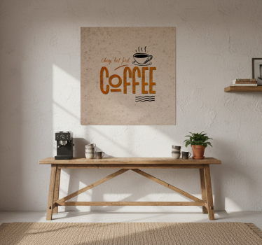 Poster da cucina frase vintage carina - TenStickers