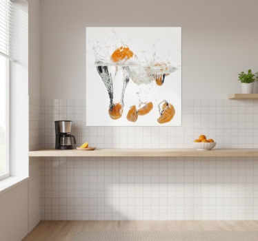 Poster da cucina frutti in acqua - TenStickers