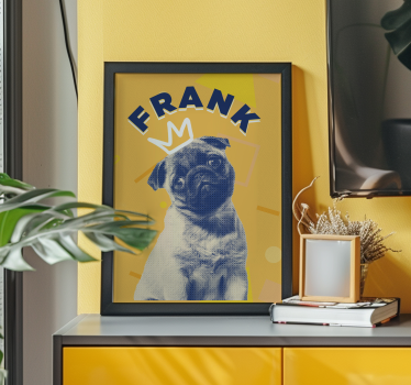 Poster di altri animali pop art personalizzata - TenStickers