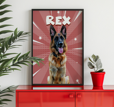 Poster di altri animali stile comico personalizzato - TenStickers
