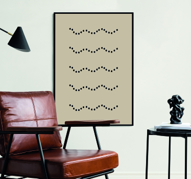 Poster nordico pietre sul terreno - TenStickers