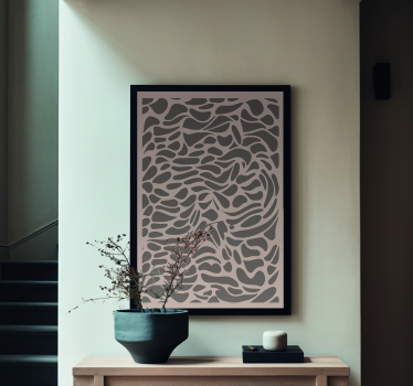 Poster nordico stampa naturale - TenStickers