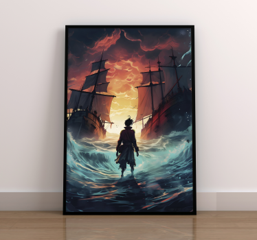 Poster giovanili pirata epico e naufragio - TenStickers