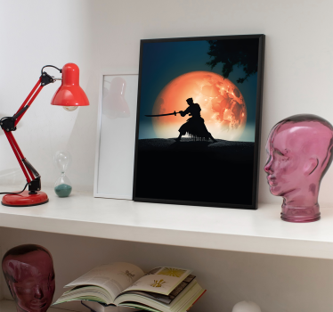 Poster giovanili samurai retroilluminato - TenStickers
