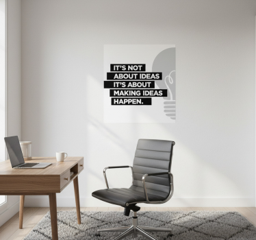 Poster per ufficio idee ispiratrici - TenStickers