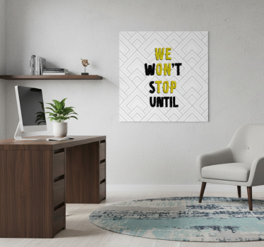 Poster per ufficio siamo in cima - TenStickers