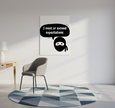 Poster per ufficio soddisfa o supera le aspettative - TenStickers