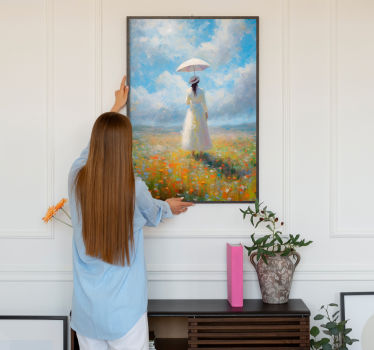 Poster artistico impressionismo printemps - TenStickers