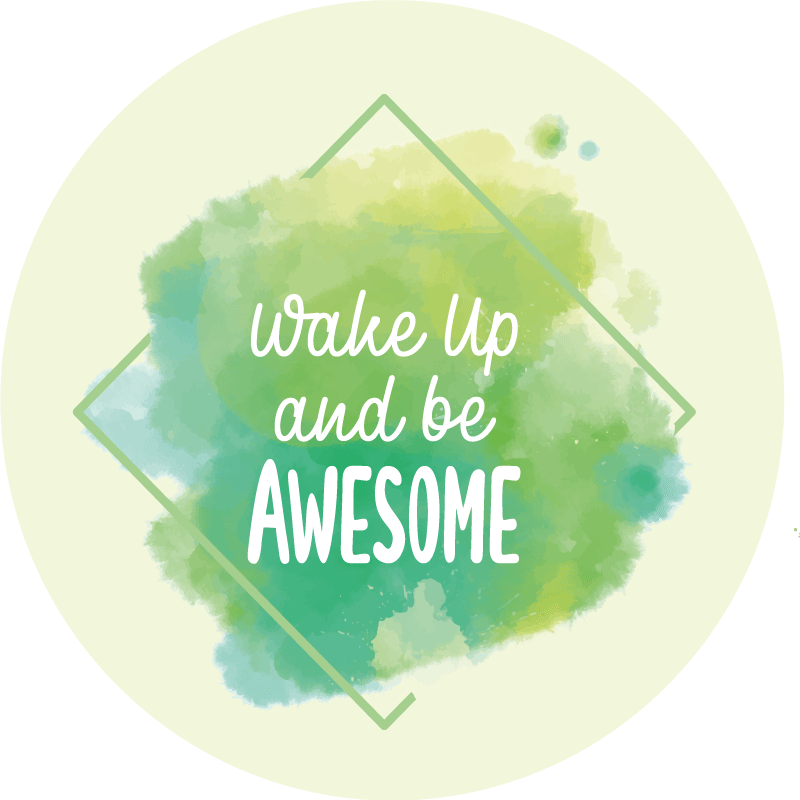 Poster con frasi libera l'eccezionale - TenStickers