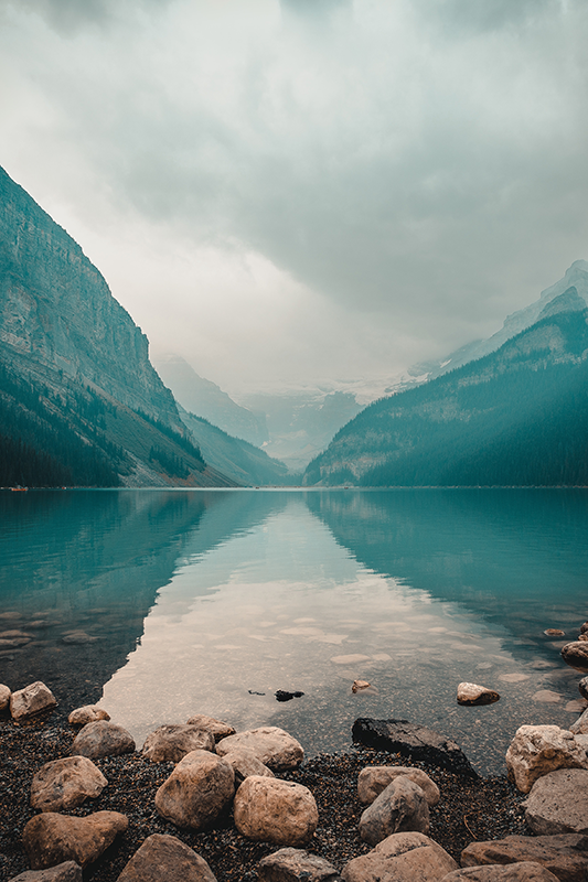 Poster di paesaggi paesaggio d'acqua tranquilla - TenStickers
