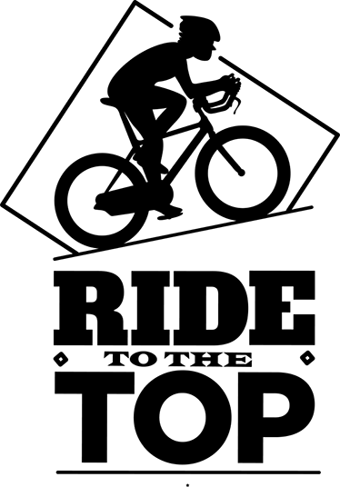Poster murali di ciclismo pedala verso la vetta - TenStickers