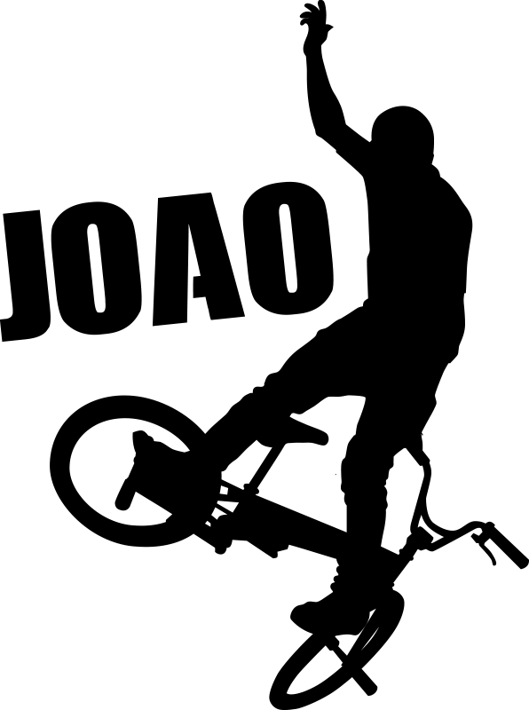 Poster murali di ciclismo bxm con nome - TenStickers