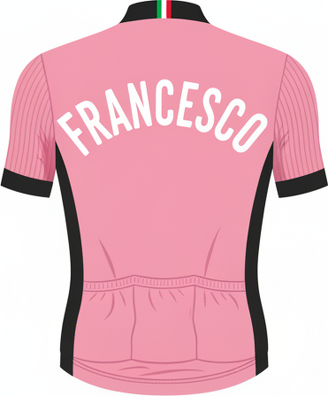 Poster murali di ciclismo maglia rosa - TenStickers