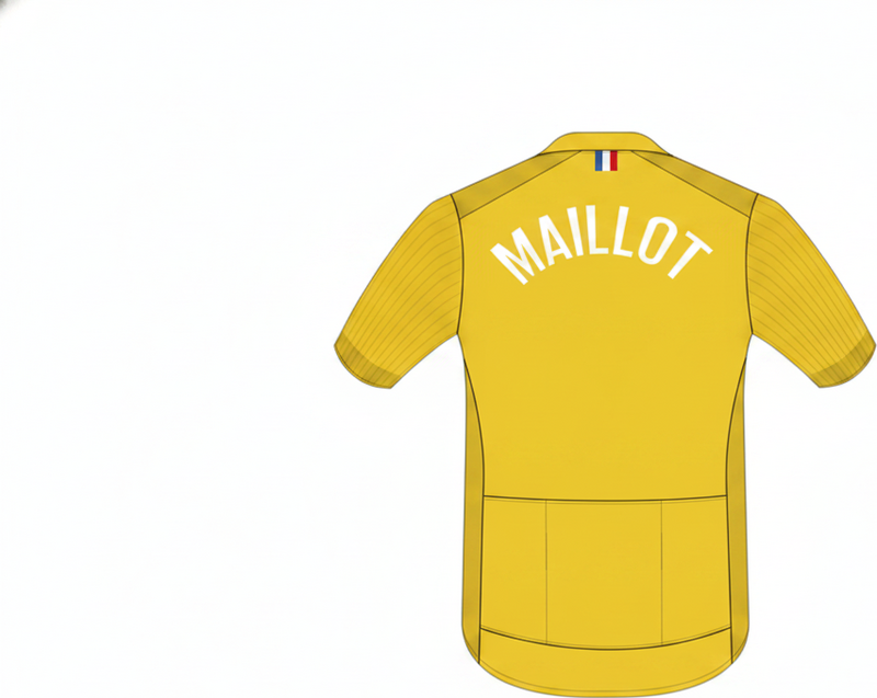 Poster murali di ciclismo maglia gialla - TenStickers