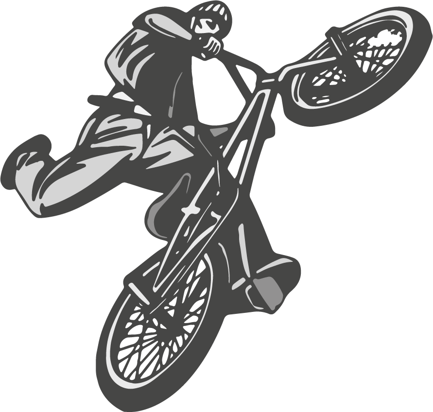Poster murali di ciclismo per stanza ragazzi bicicross - TenStickers