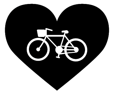 Poster murali di ciclismo adoro le bici - TenStickers