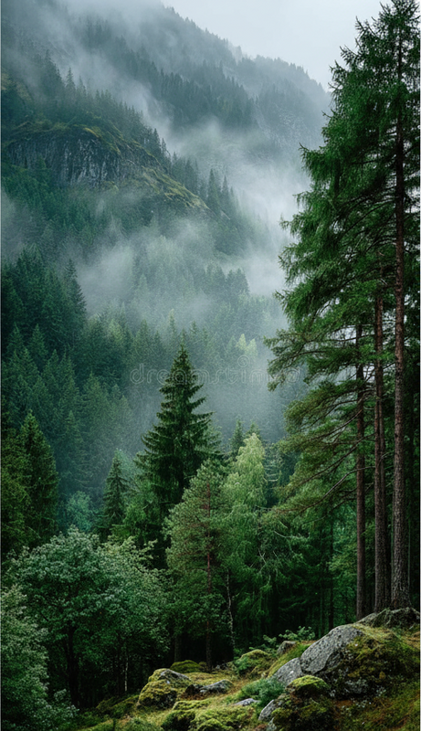 Poster di alberi la scelta melanconica - TenStickers