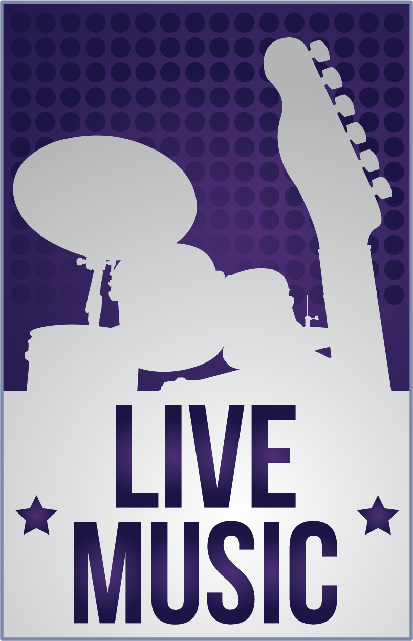 Poster di concerti vinile decorativo musica dal vivo - TenStickers