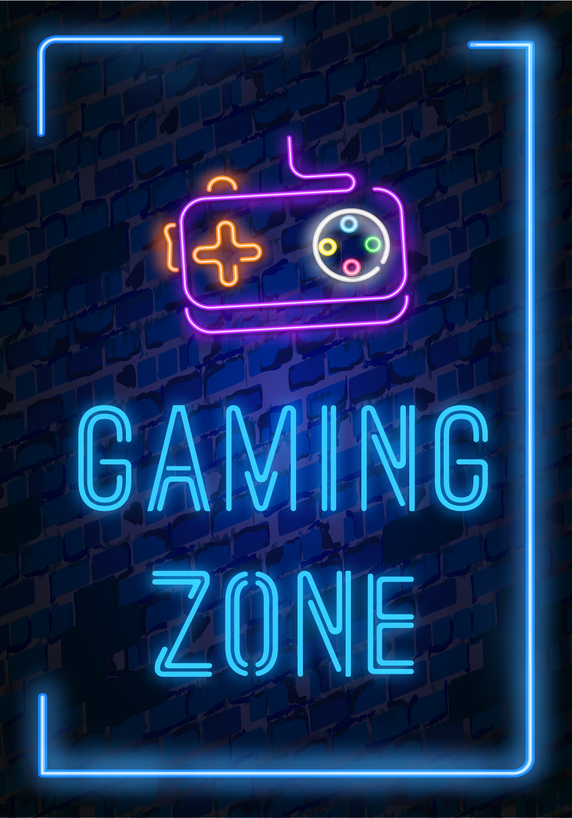Poster videogioco zona di gioco - TenStickers