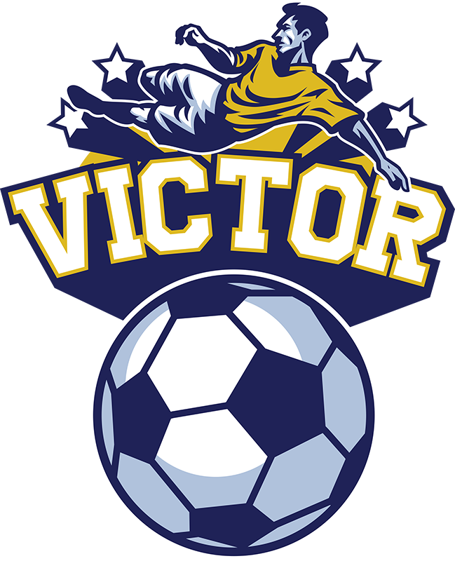 Calcio poster vinile personalizzabile per bambini - TenStickers