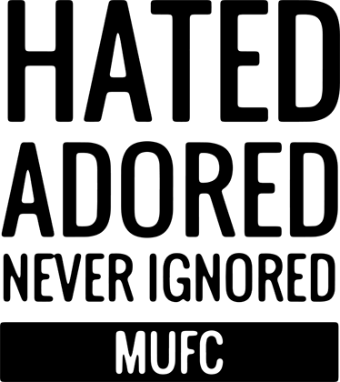 Calcio poster vinile decorativo mufc regno unito - TenStickers