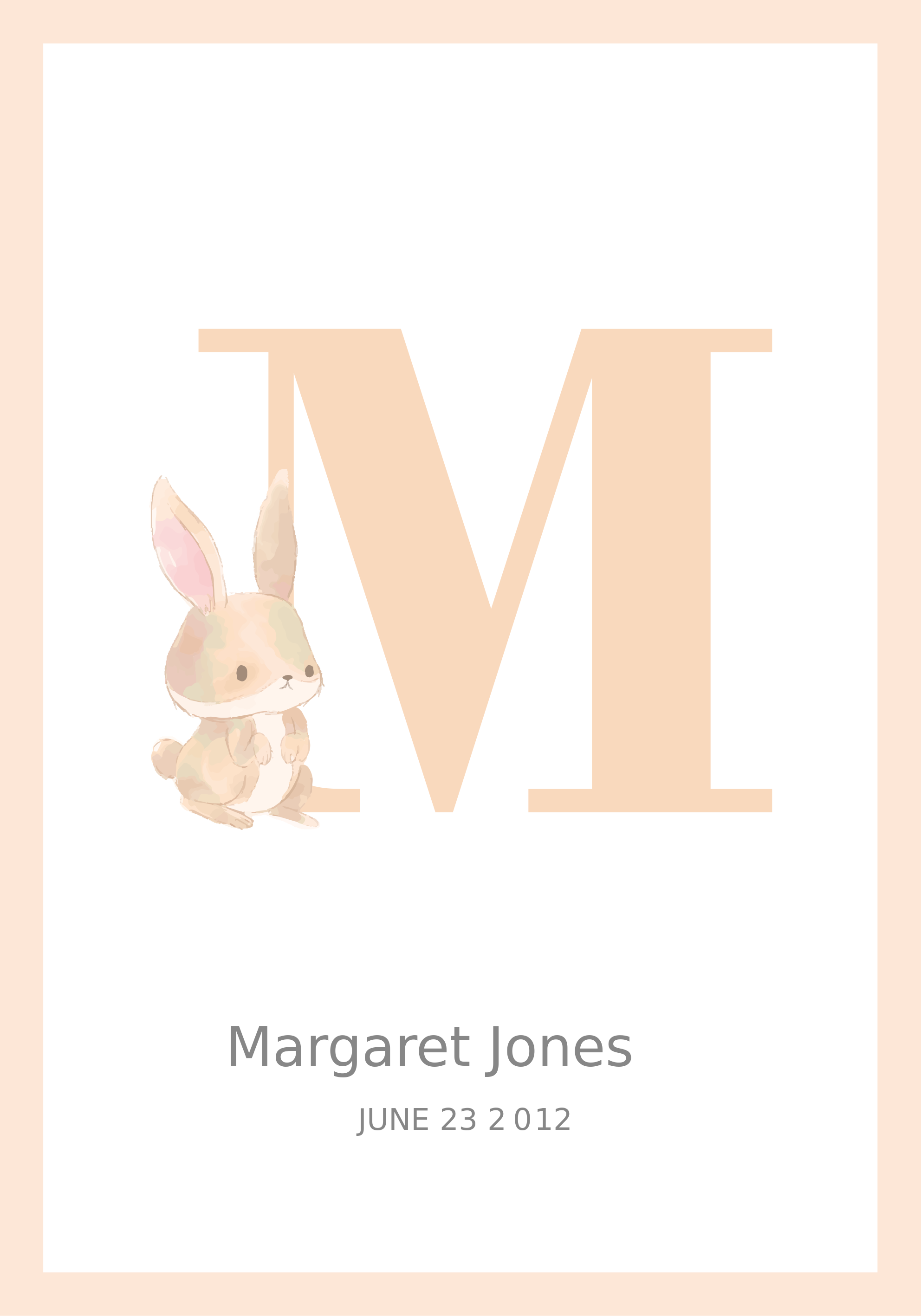 poster da parete personalizzati iniziale personalizzata - TenStickers