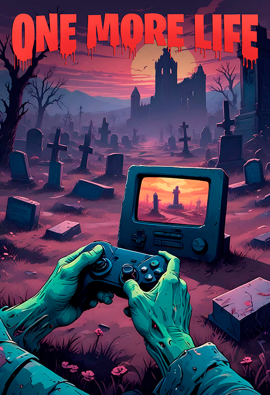 Poster videogioco one more life - TenStickers