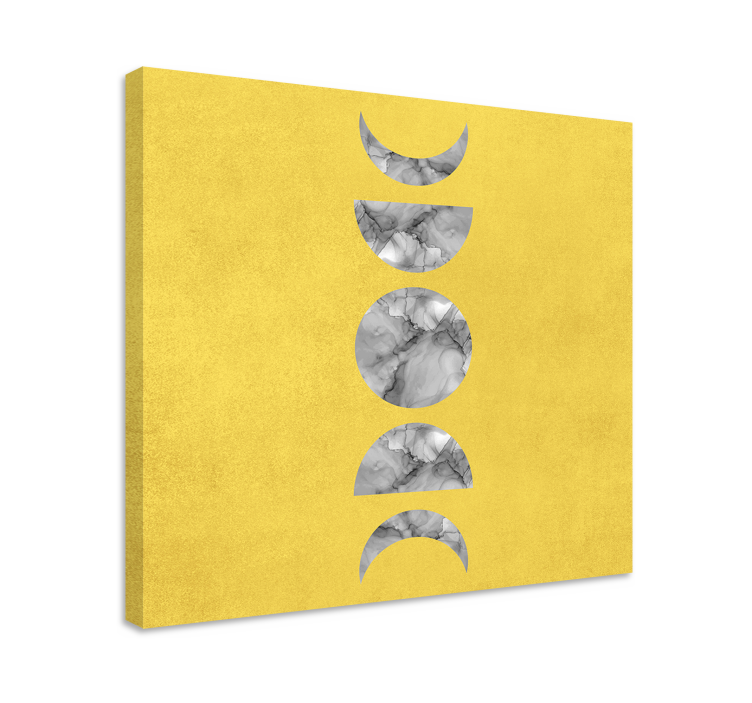 Dipinto astratto fasi della natura - TenStickers