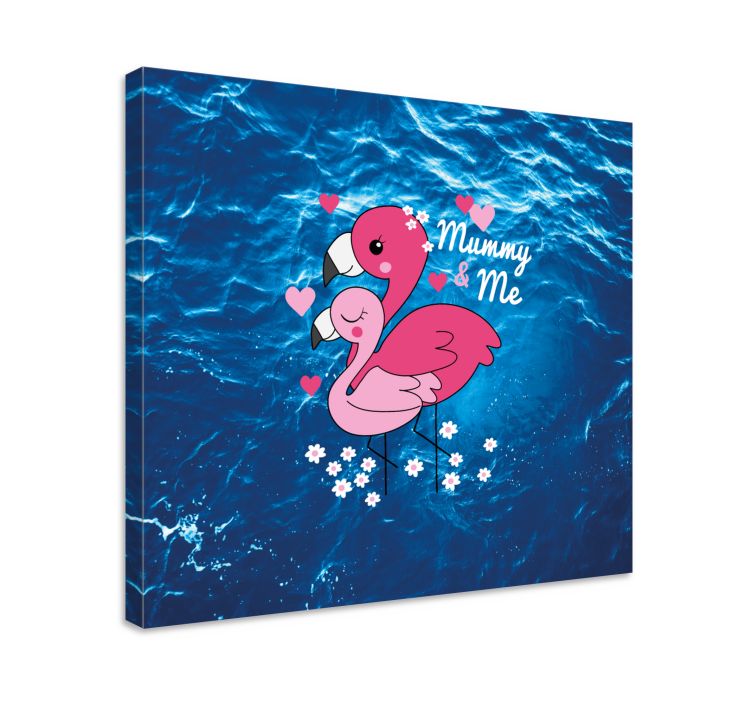 Cornice quadro con animali e insetti uccelli innamorati - TenStickers