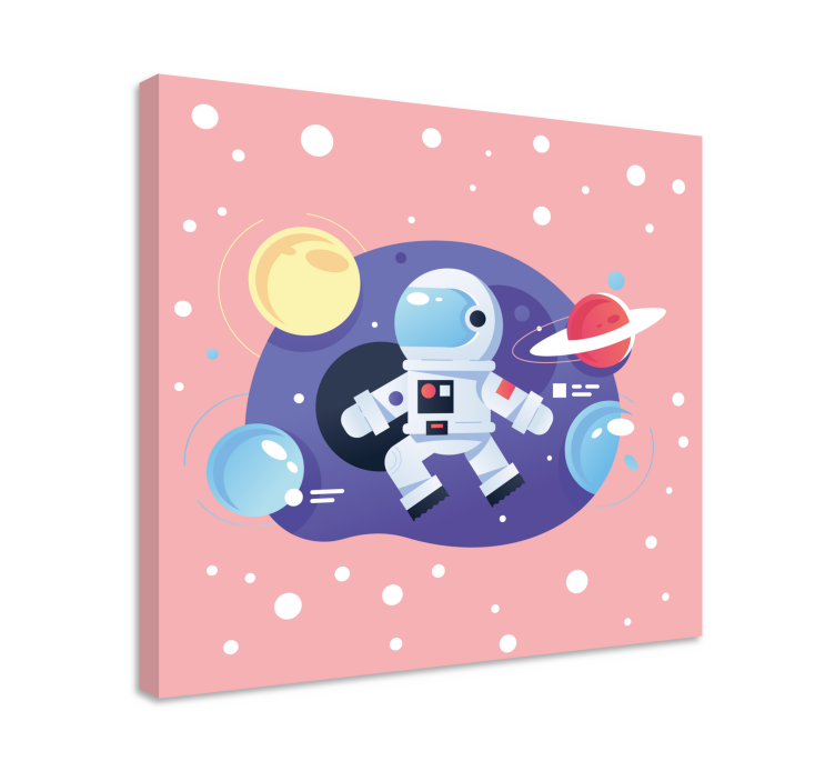 Quadro videogioco esploratore di avventure spaziali - TenStickers