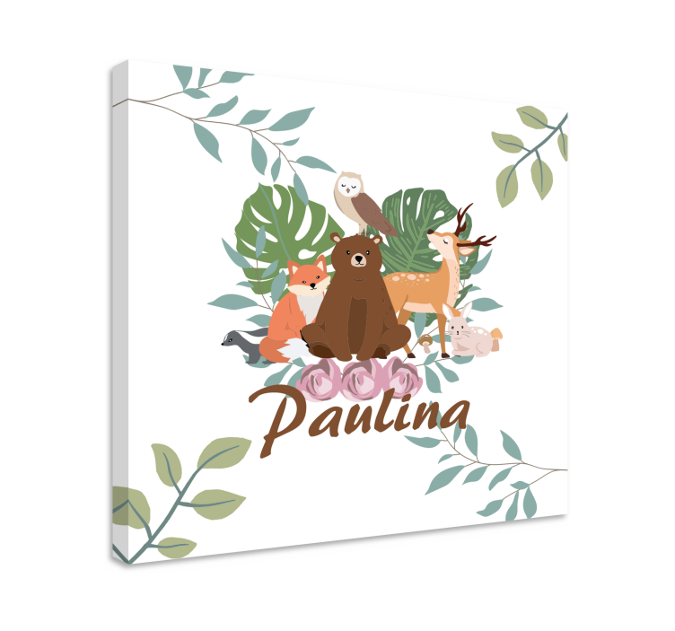 Cornice quadro con animali e insetti raduno di animali - TenStickers