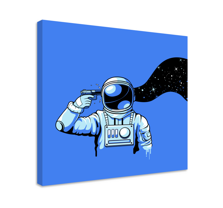Altri quadri tiro astronauta - TenStickers