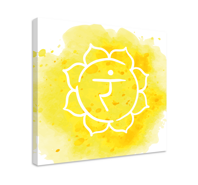 Dipinto zen simbolo del chakra - TenStickers