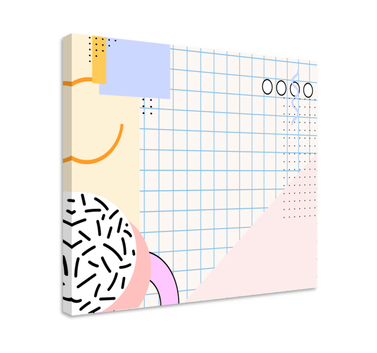 Dipinto moderno forme e motivi - TenStickers